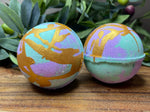 Sweet Pea & Vanilla Round Bath Bomb