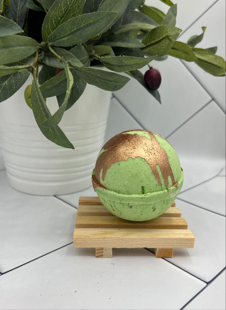 Coconut Lime Round Bath Bomb