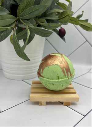 Coconut Lime Round Bath Bomb