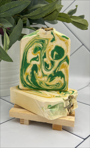 Lemongrass & Lime Artisan Goats Milk Soap