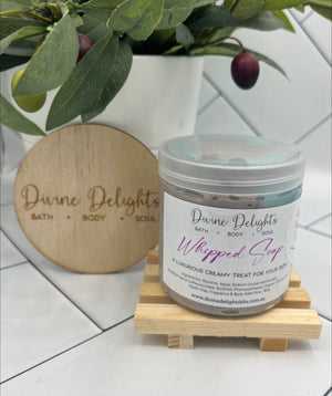Sandalwood, Patchouli & Vanilla Whipped Soap