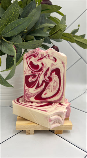 Champagne & Strawberries Artisan Goats Milk Soap