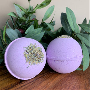 Lavender Round Bath Bomb